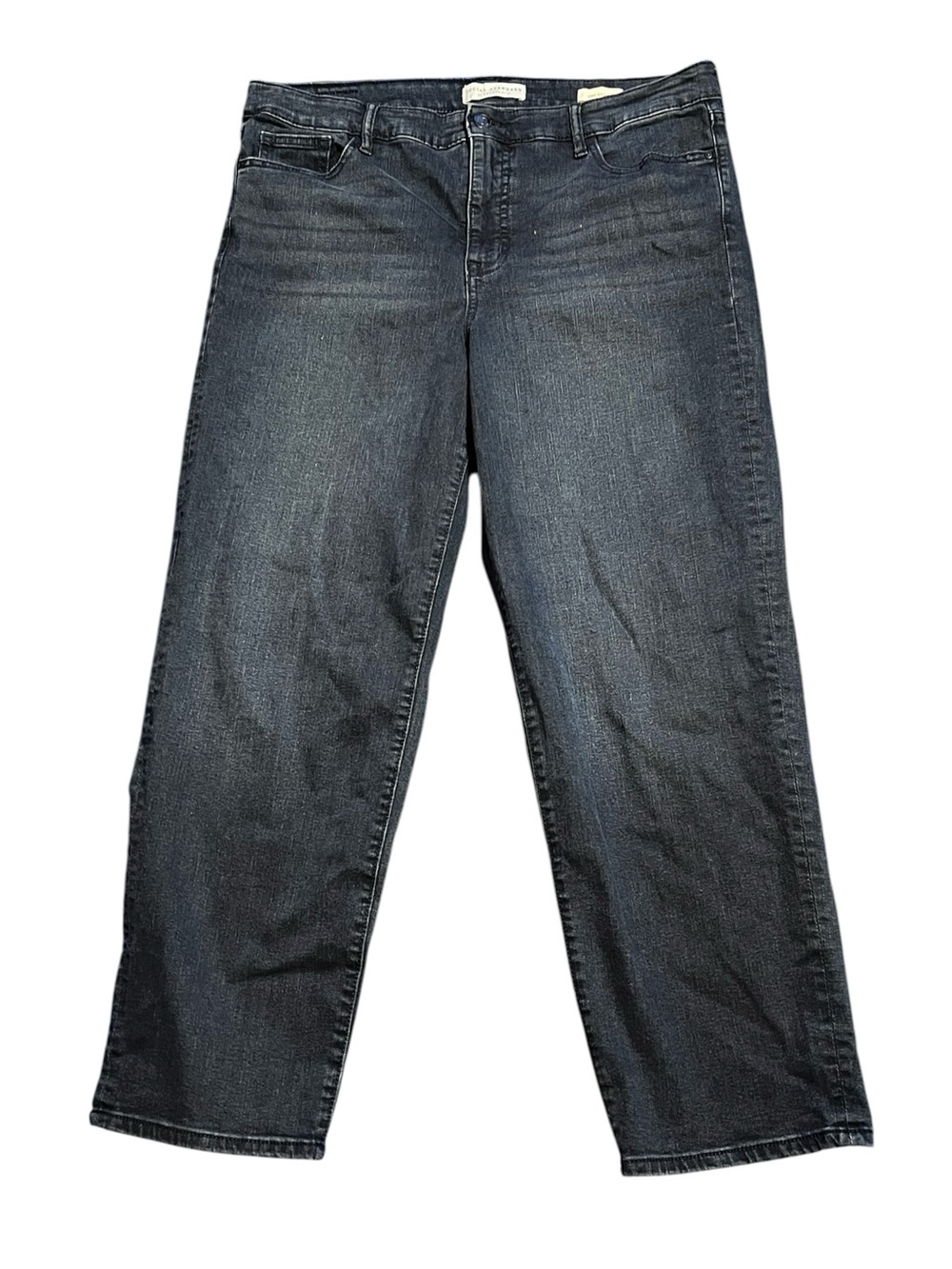 Social Standard by Sanctuary Women’s Slim Straight Black Wash Jeans Size 16/33